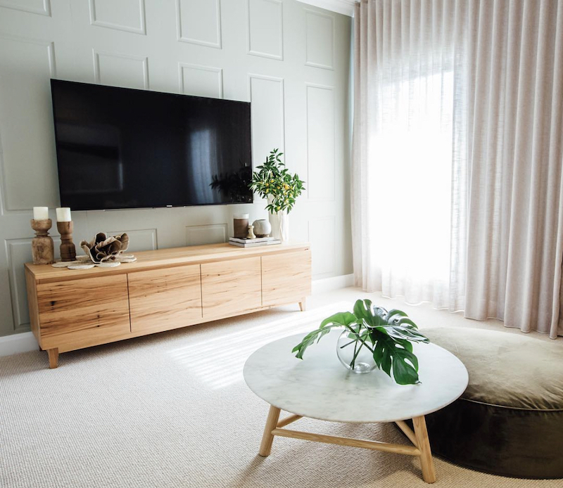 sage green and white living room ideas