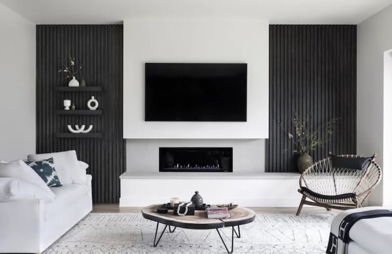 accent wall ideas with wood