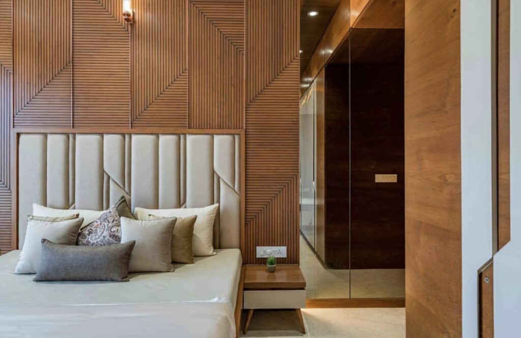 bed headboard design modern