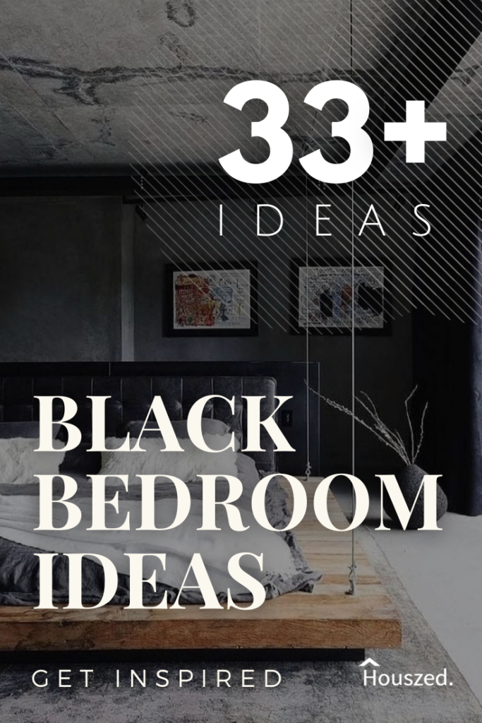 black bedroom ideas