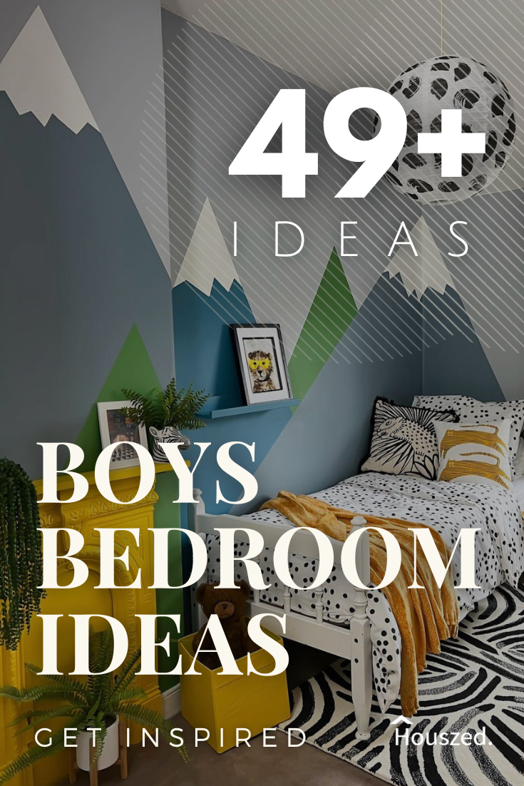 49 Boys Bedroom Ideas That Are a Cool Haven for Boys Houszed