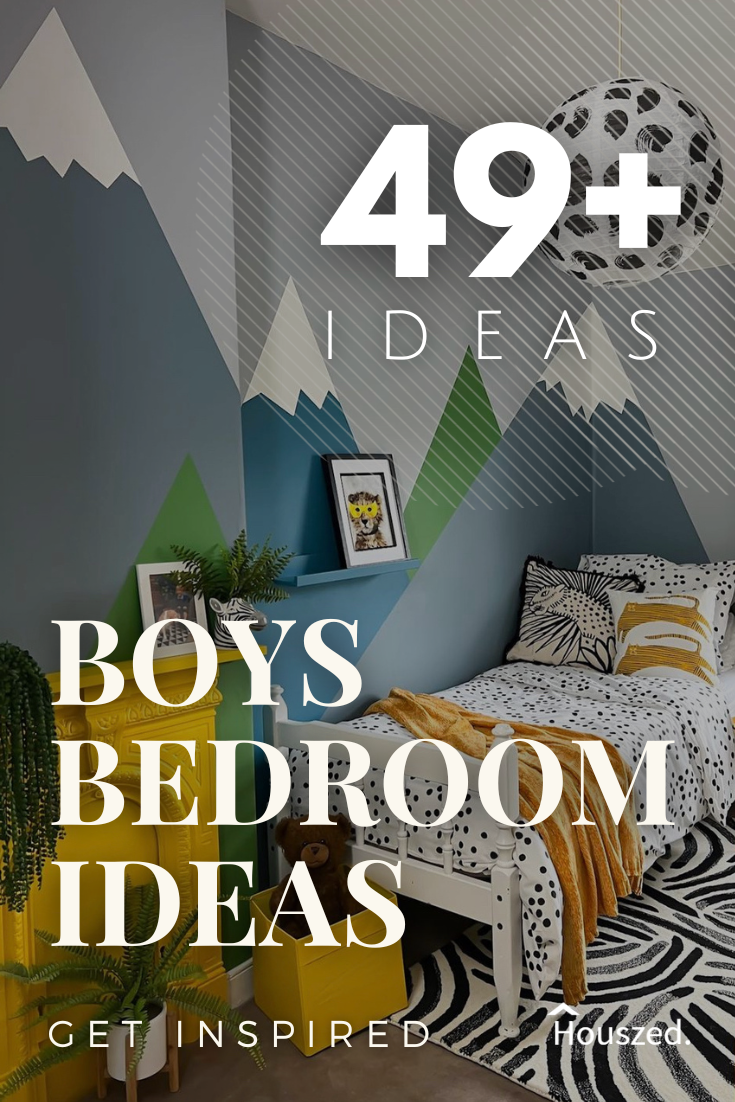 49+ Boys Bedroom Ideas That Are a Cool Haven for Boys | Houszed