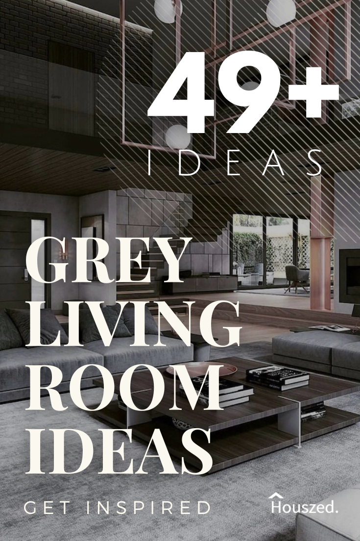 49+ Grey Living Room Ideas That Work in 2025 | Houszed