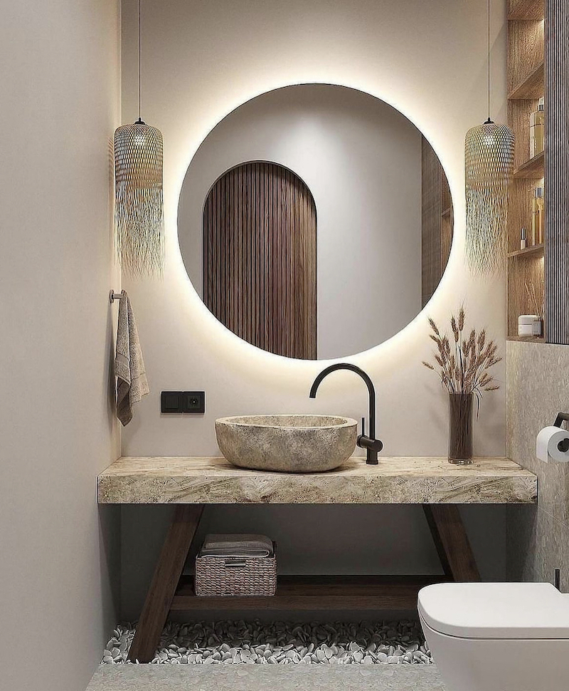 half bathroom ideas