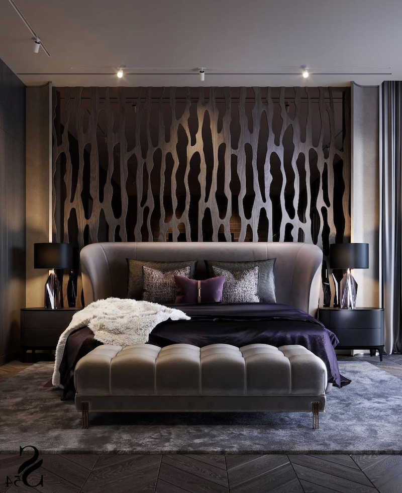luxury romantic bedroom design