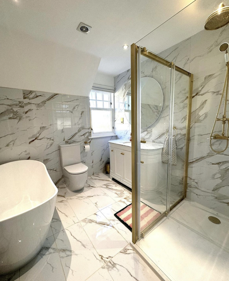 master bathroom walk in shower ideas