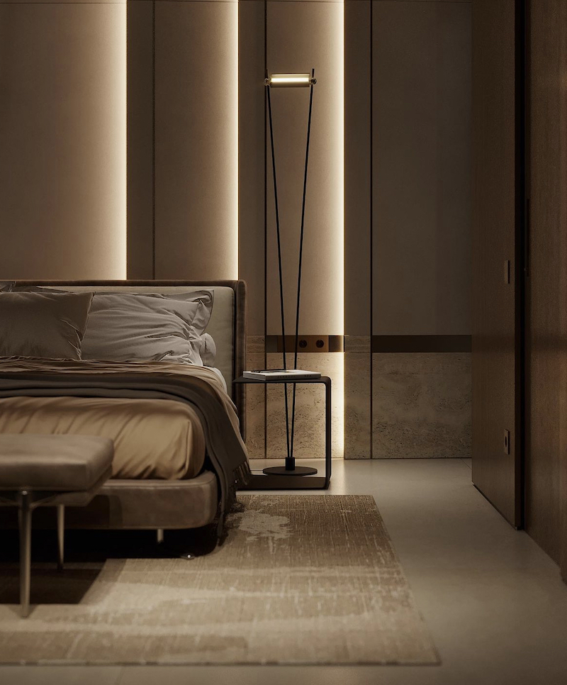 modern bedroom design romantic