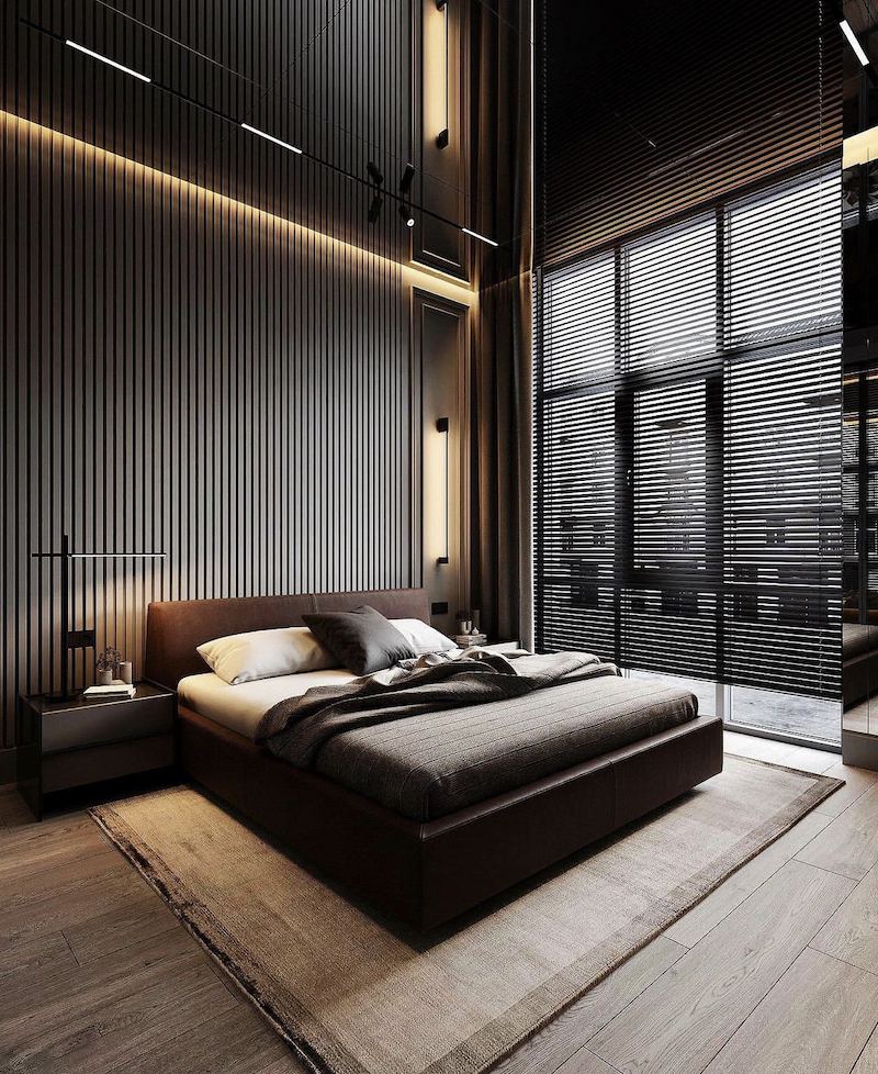 modern black bedroom ideas