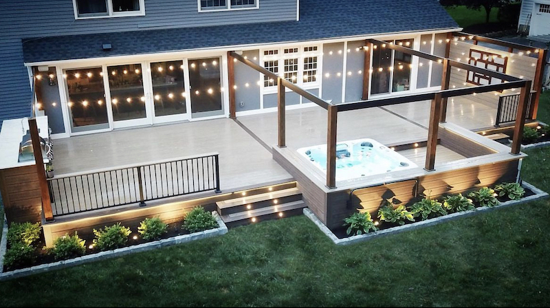 modern deck skirting ideas