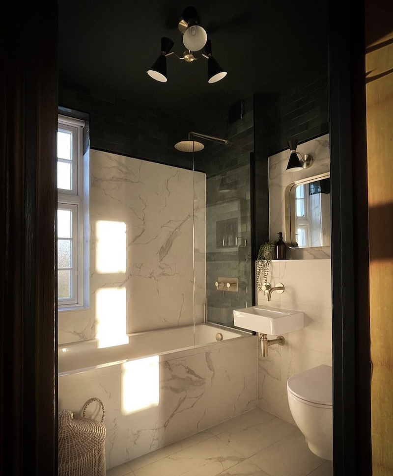 small bathroom shower tile ideas