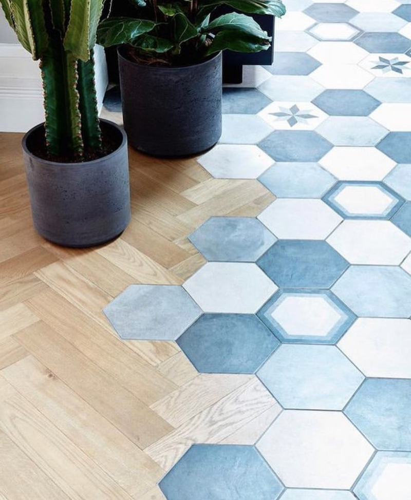 tile to wood floor transition 1