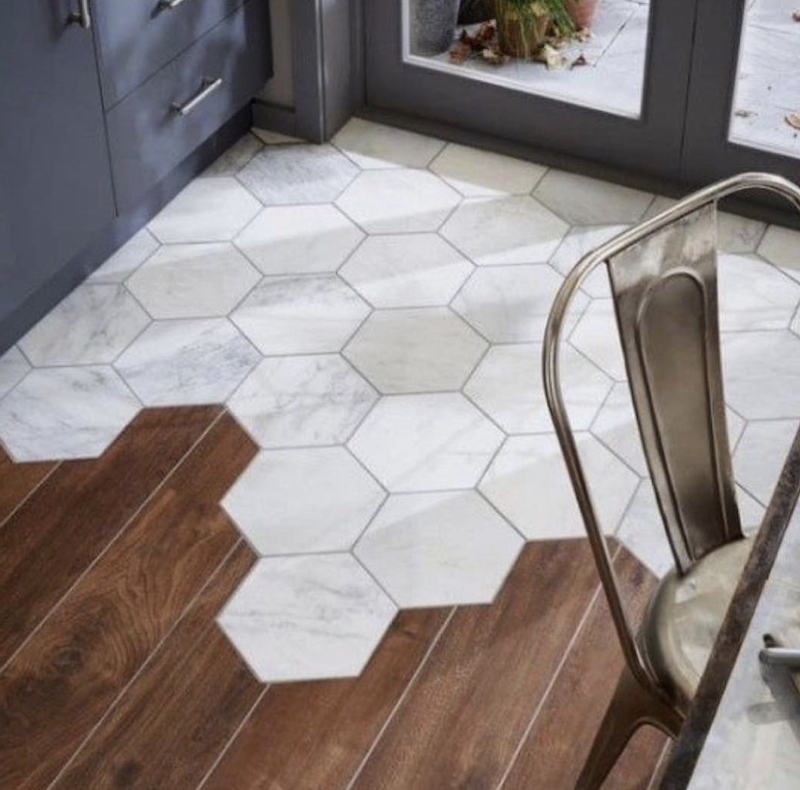 transition between tile and wood floor 1