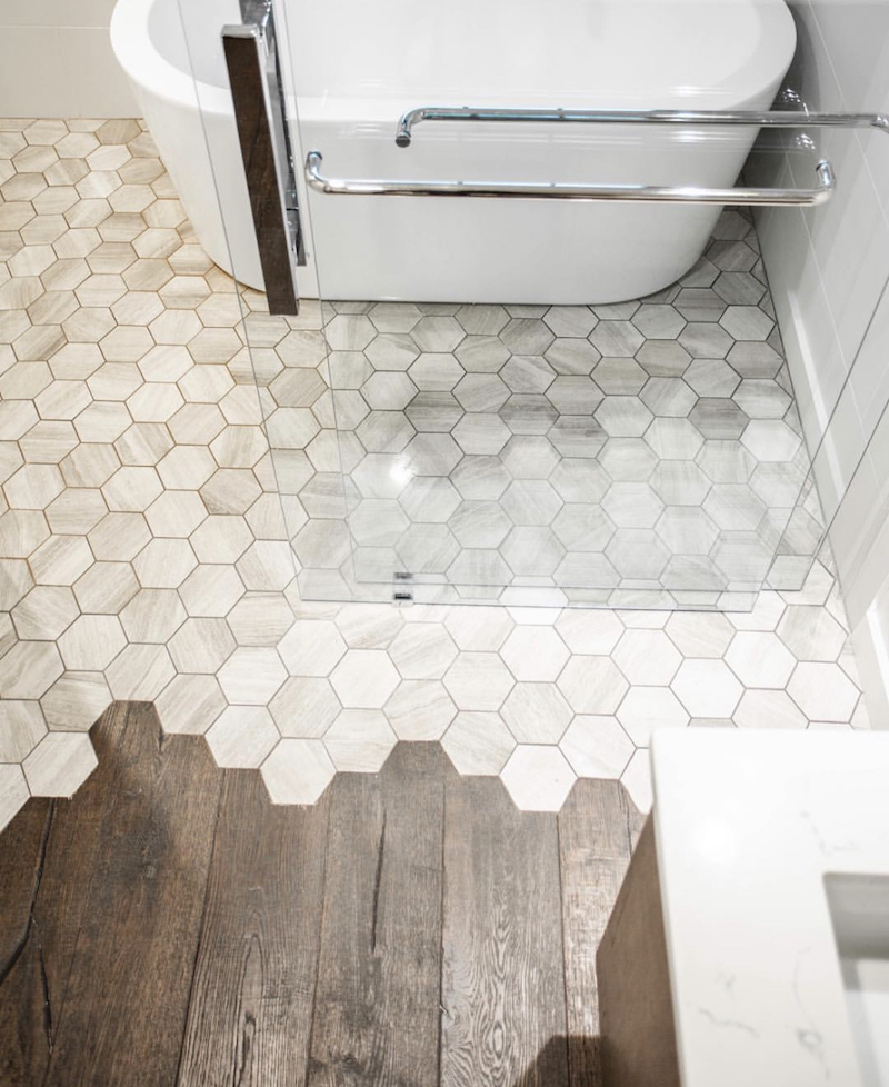 25+ Stylish Floor Transition Ideas That Catch the Eye in 2025 | Houszed