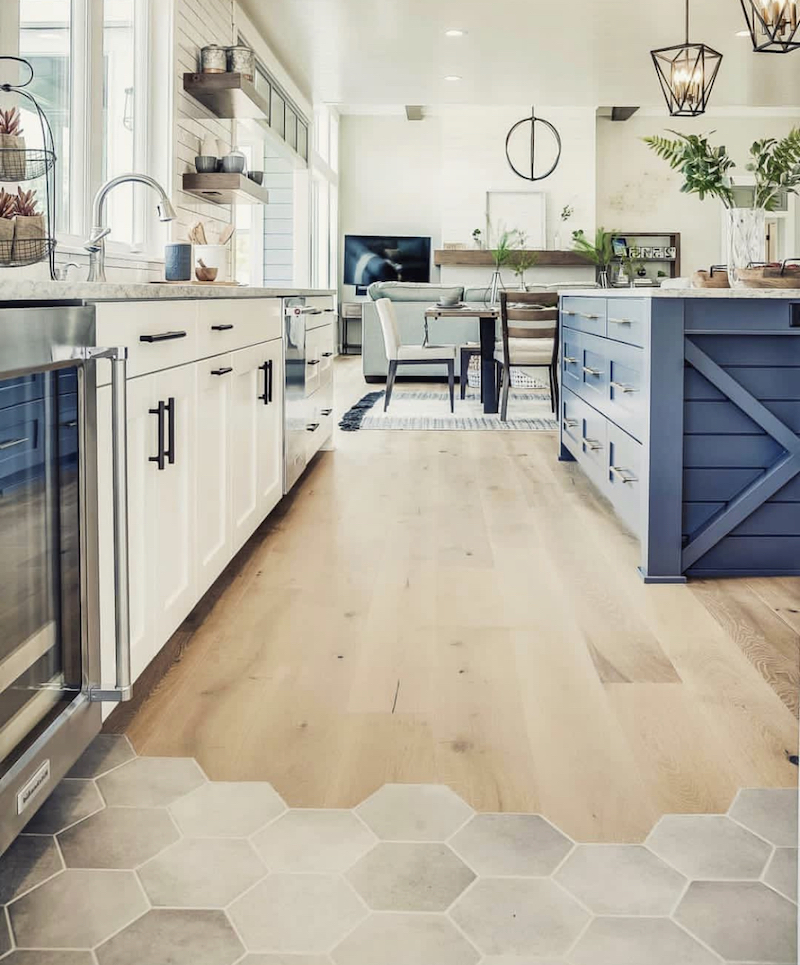 transition from tile to wood floor 1