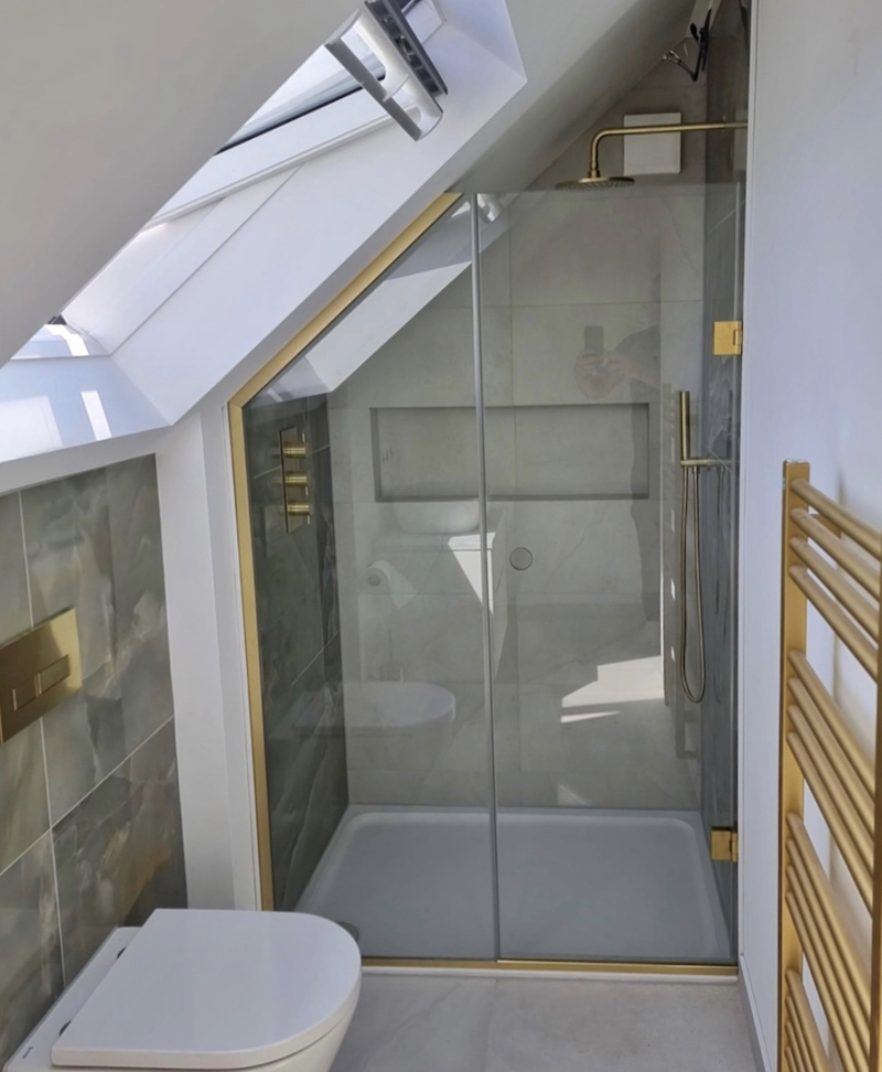 walk in shower ideas for small bathrooms 1