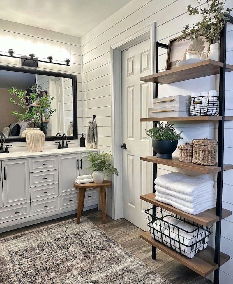 bathroom decor ideas farmhouse