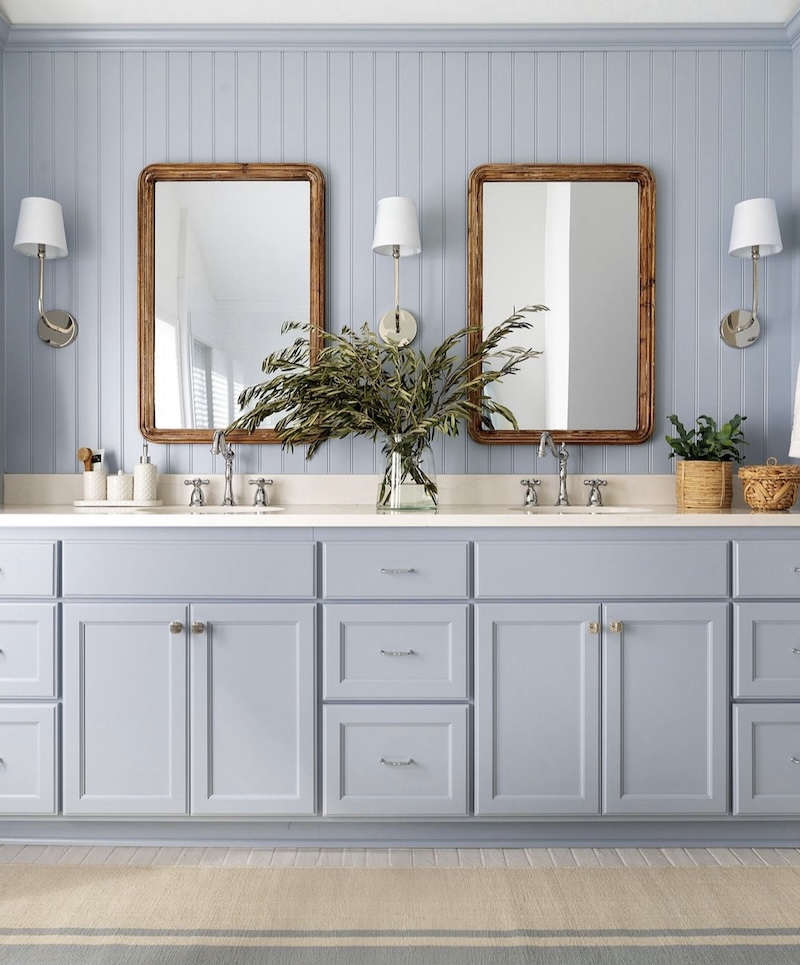 bathroom ideas blue