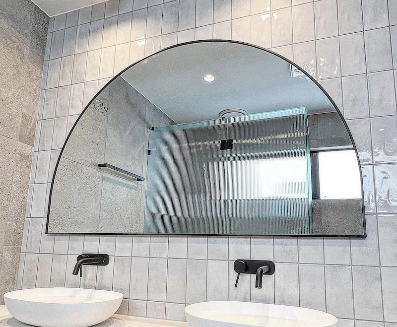 bathroom mirror ideas for double sinks