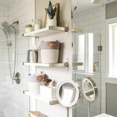 bathroom organization ideas