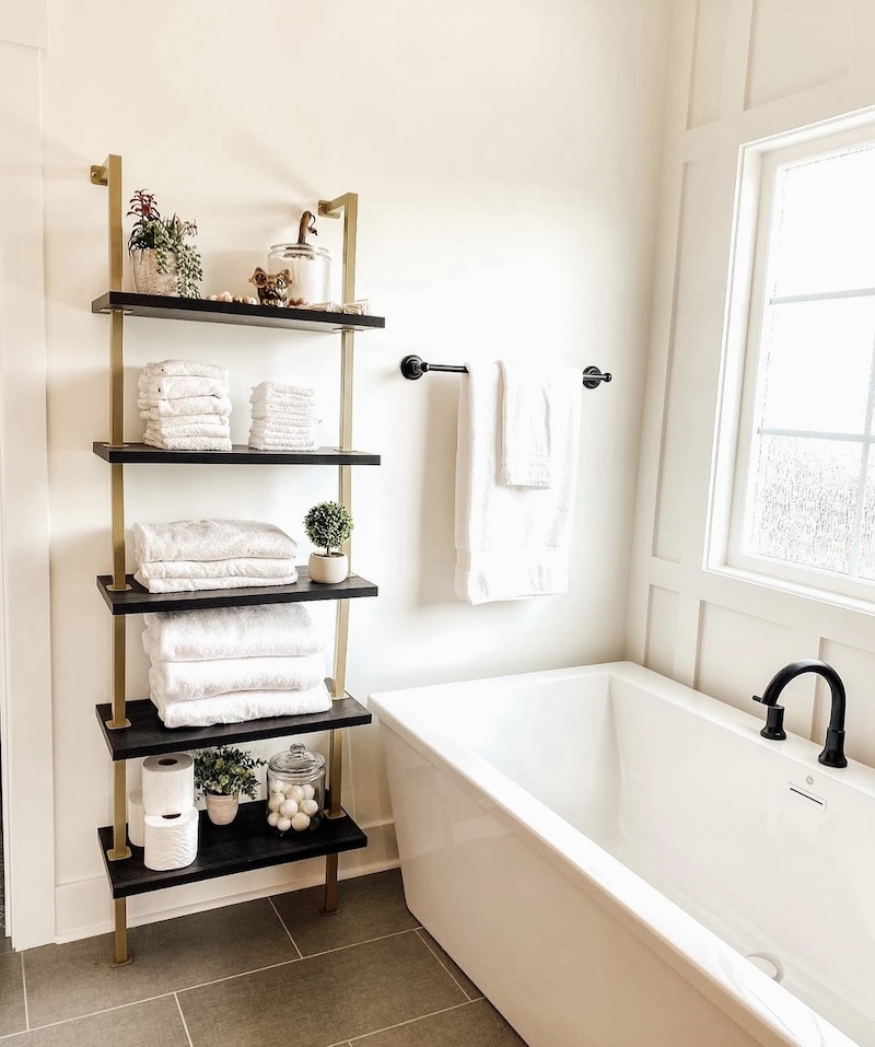 bathroom towel storage ideas