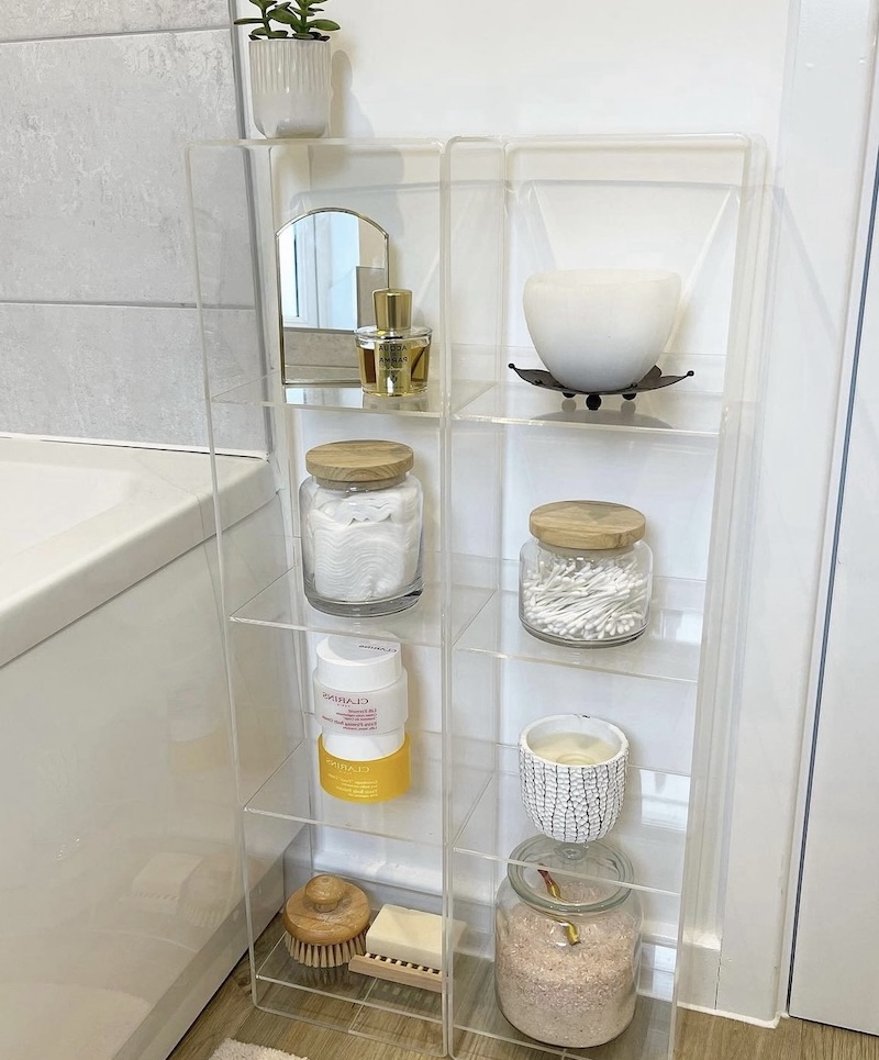 bathroom wall storage ideas