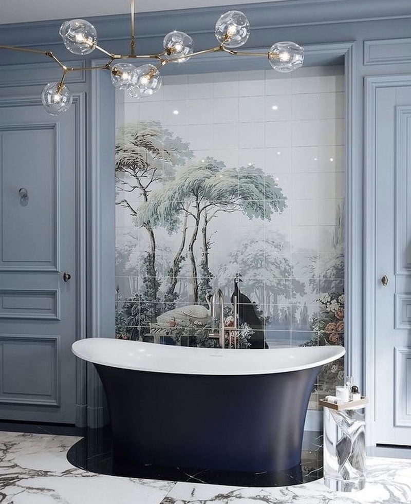 blue bathroom color ideas