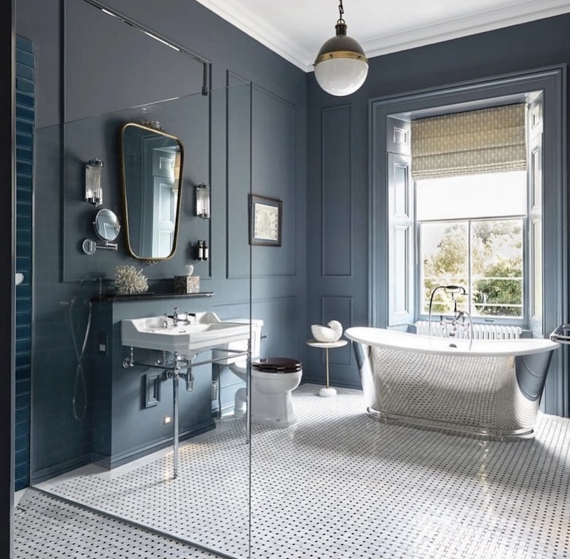 blue bathroom paint ideas