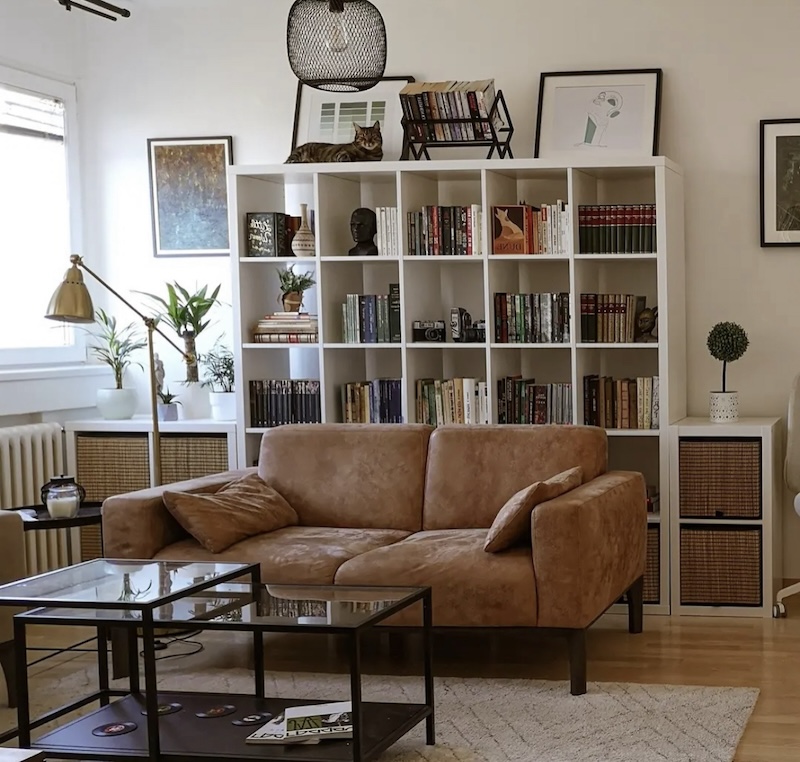 brown leather sofa decorating ideas