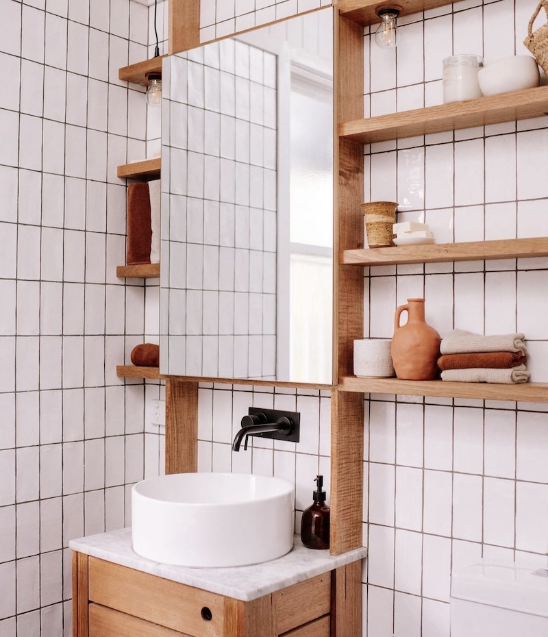 coastal bathroom mirror ideas