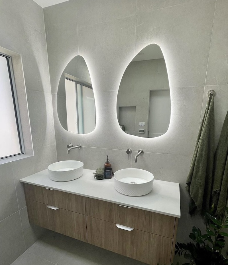 double sink bathroom mirror ideas