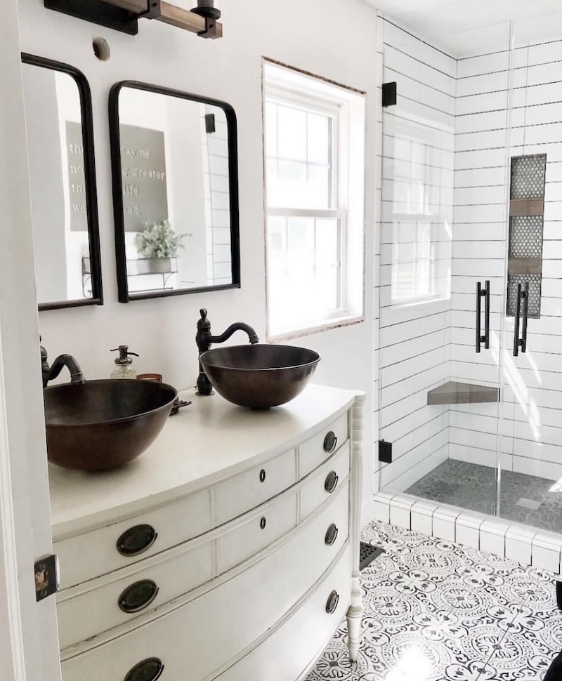 farmhouse bathroom decorating ideas