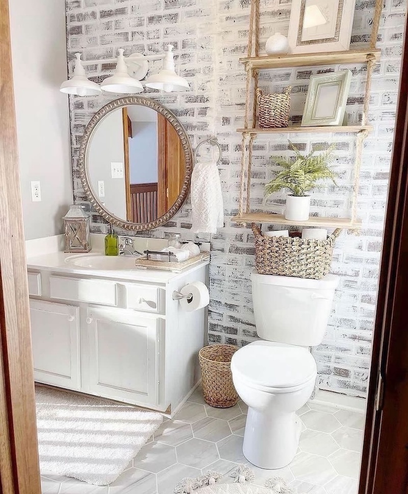 farmhouse bathroom remodel ideas