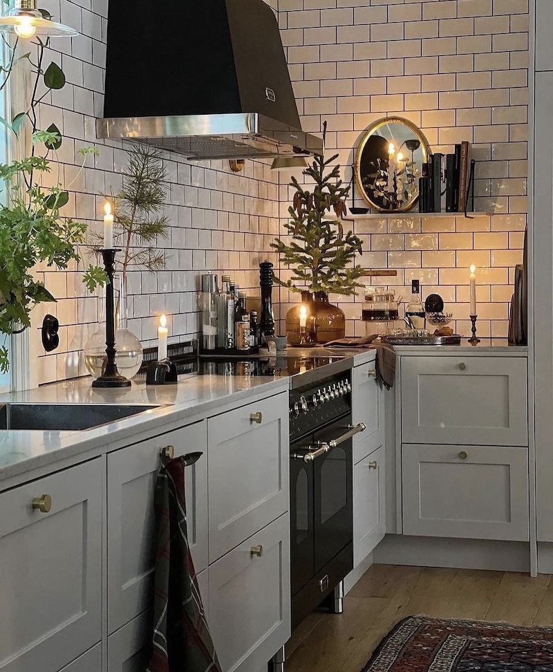 farmhouse kitchen counter decor ideas