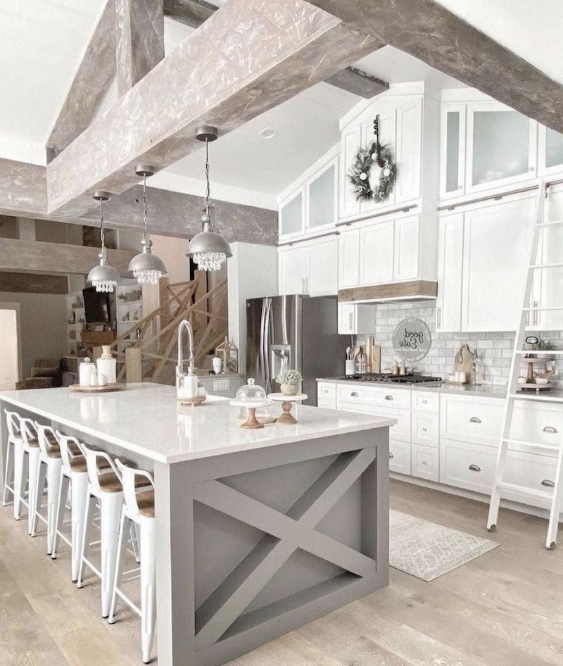 farmhouse kitchen island decor ideas