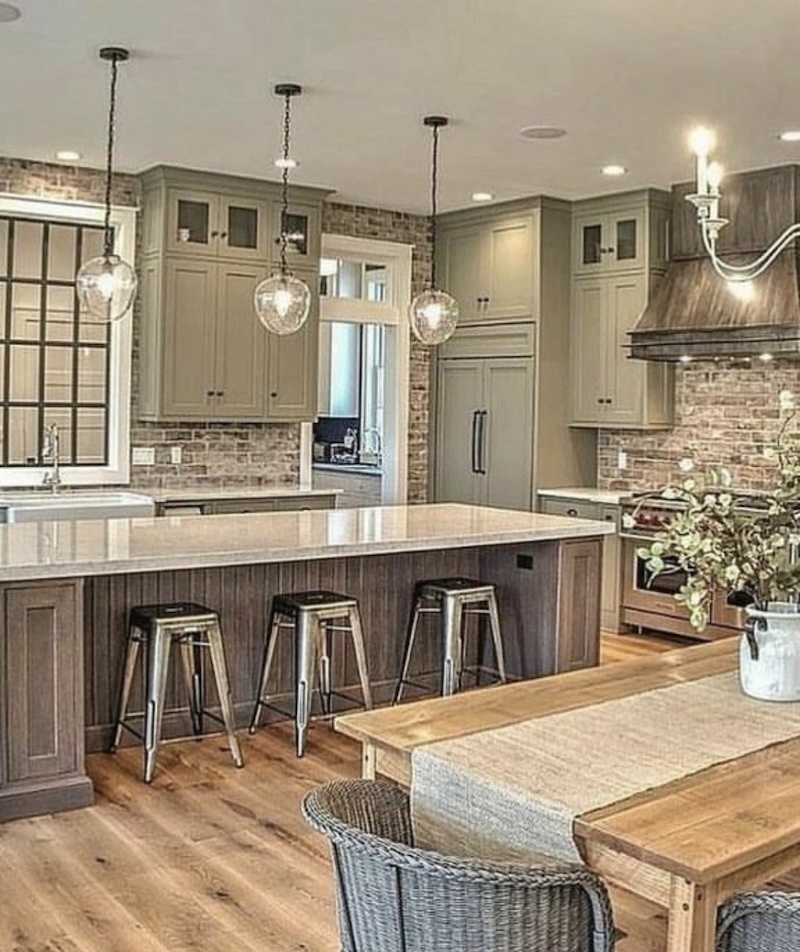 farmhouse kitchen table ideas