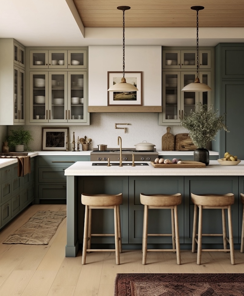 47 Kitchen Color Ideas For A Fresh Look In 2025 Houszed Green Kitchen Paint Color Ideas