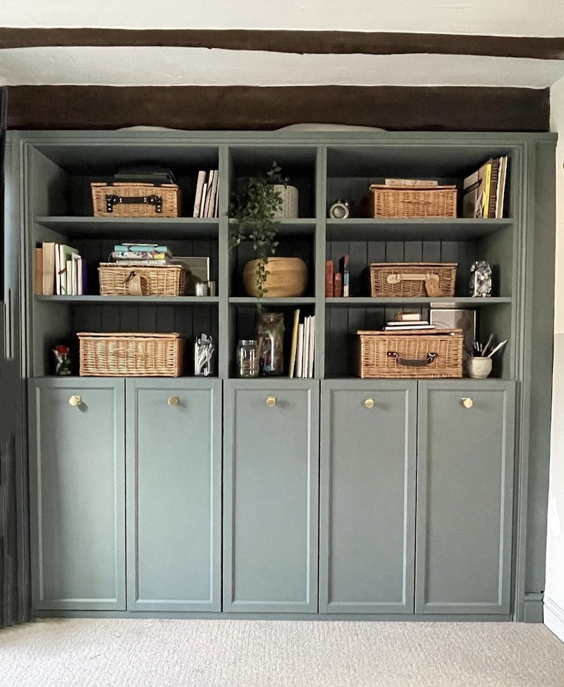 ikea billy bookcase living room