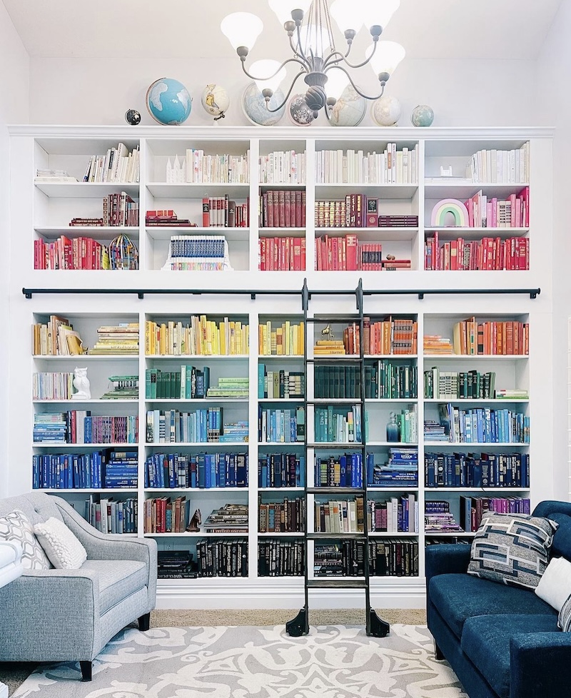 ikea billy bookcase office ideas