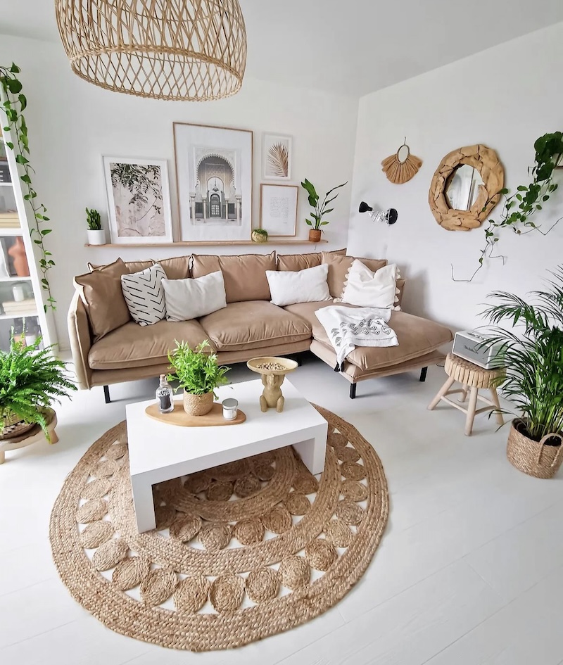 living room ideas with brown sofas