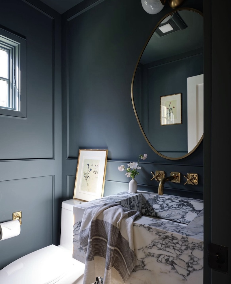 modern powder room ideas