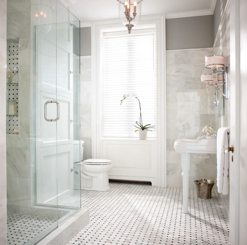 bathroom floor and shower tile ideas