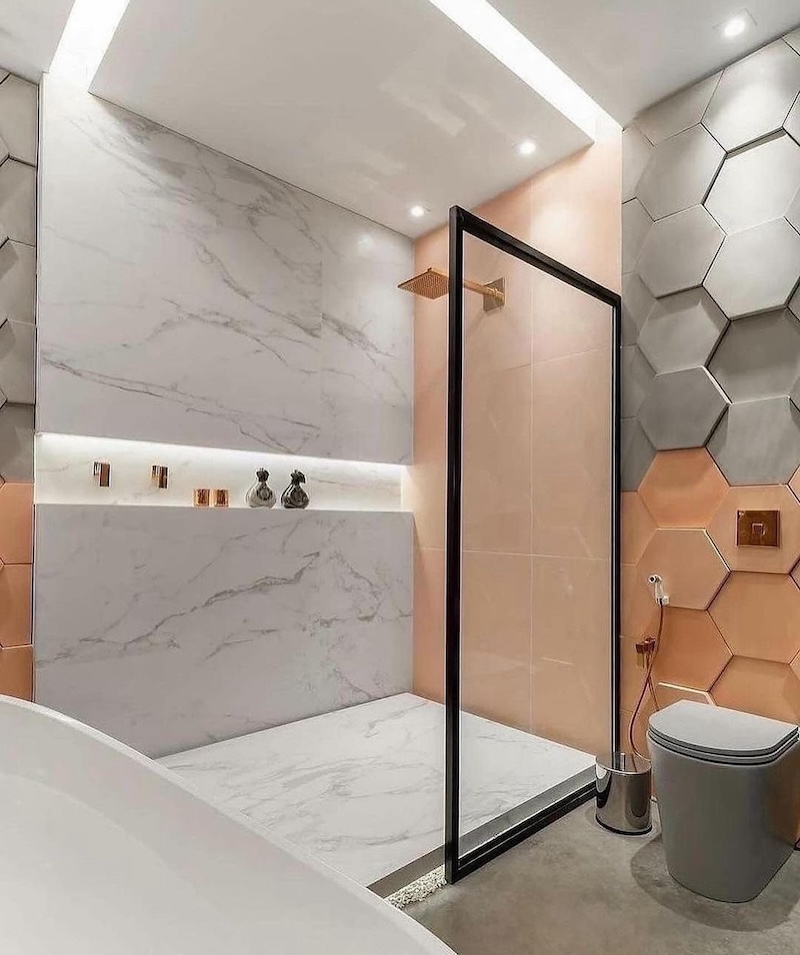 bathroom shelf decorating ideas