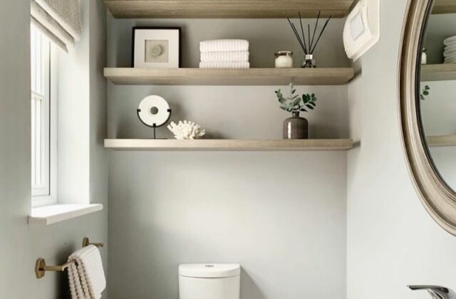 bathroom shelf ideas