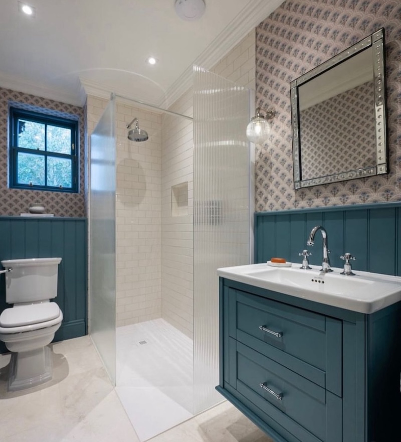 bathroom wallpaper decorating ideas