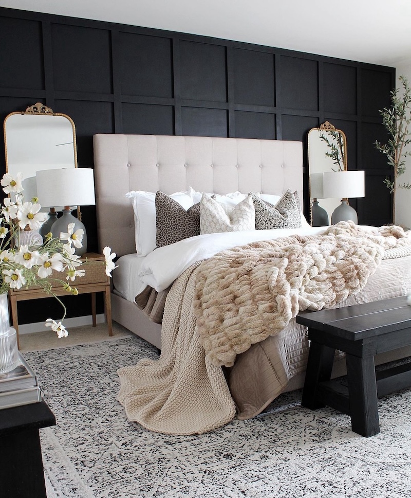 bedroom accent wall design ideas