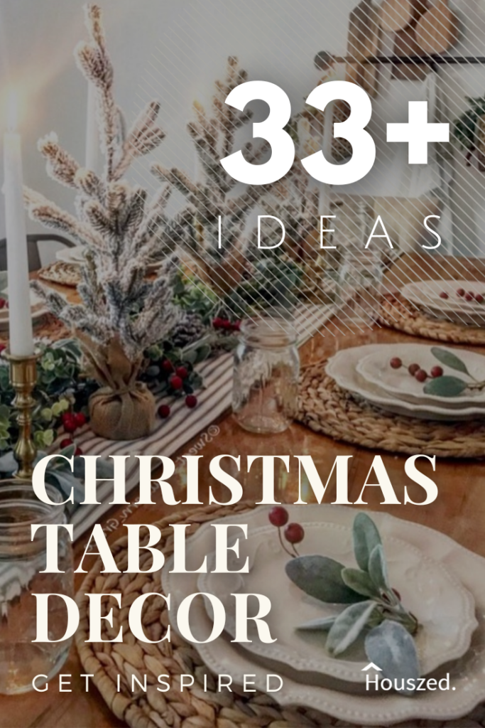christmas table decor