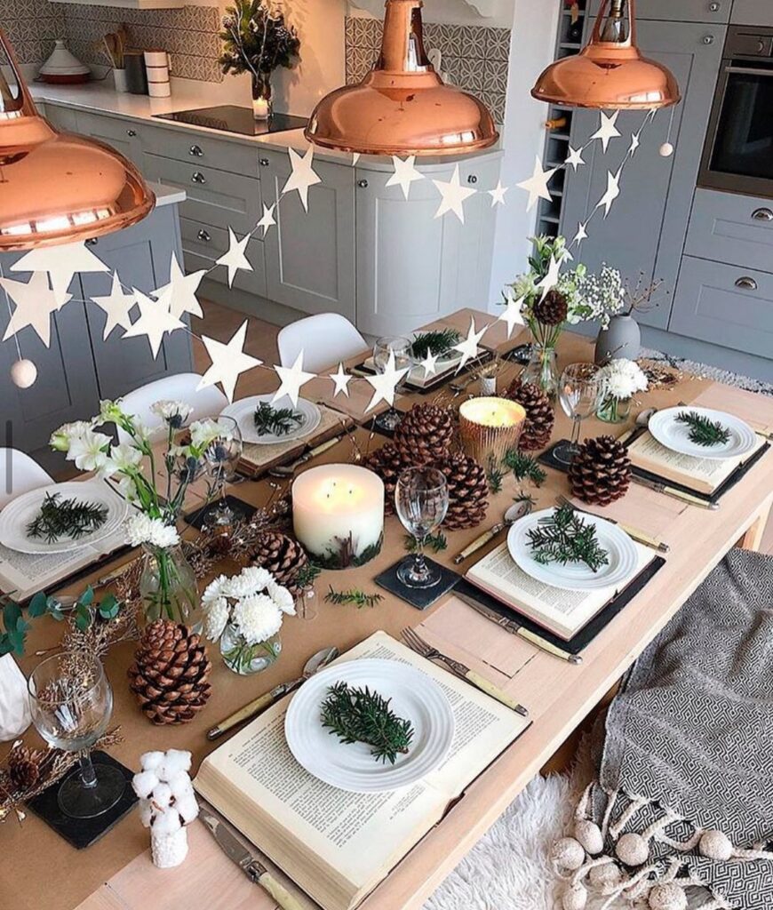 christmas table decor ideas