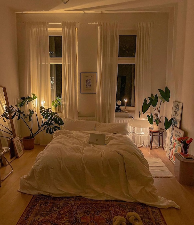 cozy christmas bedroom ideas