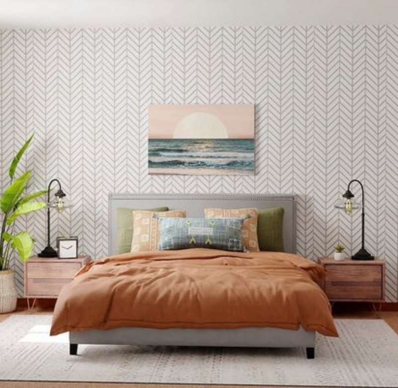 wallpaper bedroom ideas