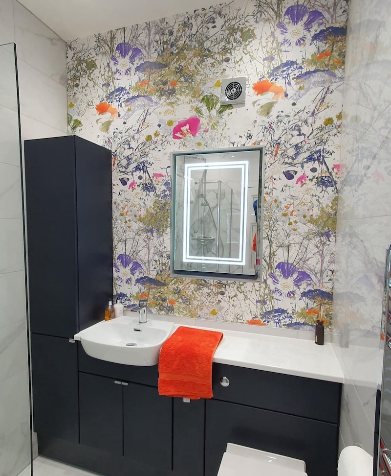 wallpaper for bathrooms ideas